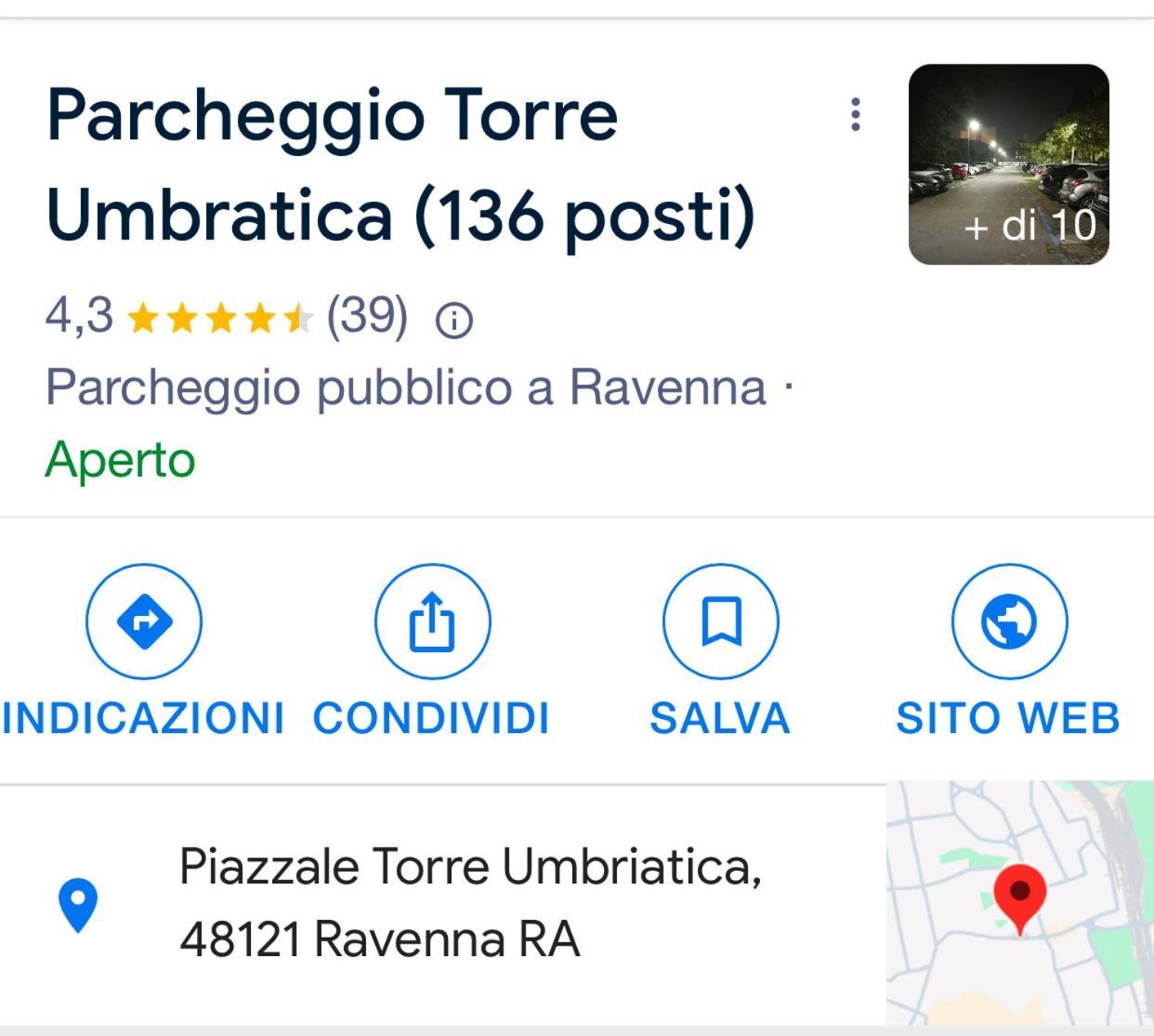 Bellavista Apartment Ravenna Bagian luar foto